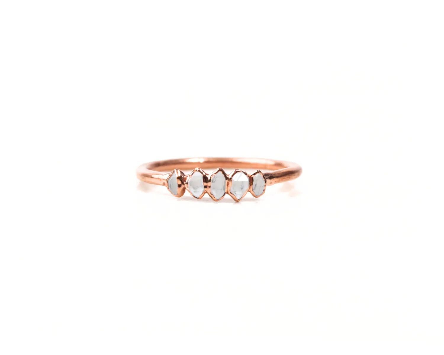Mini Raw Stone Ring
