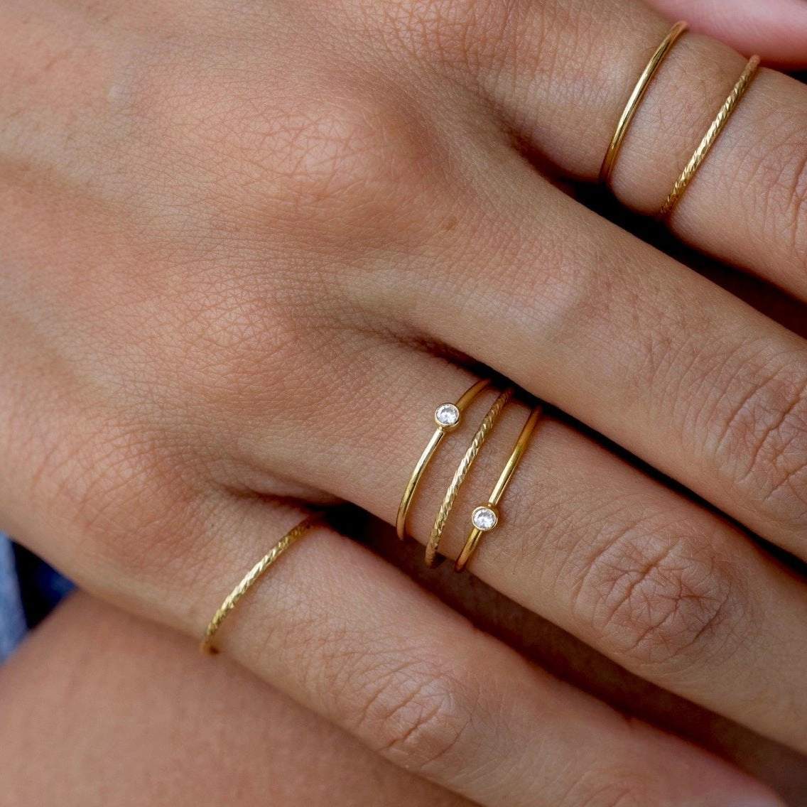 Mini Bezel Ring