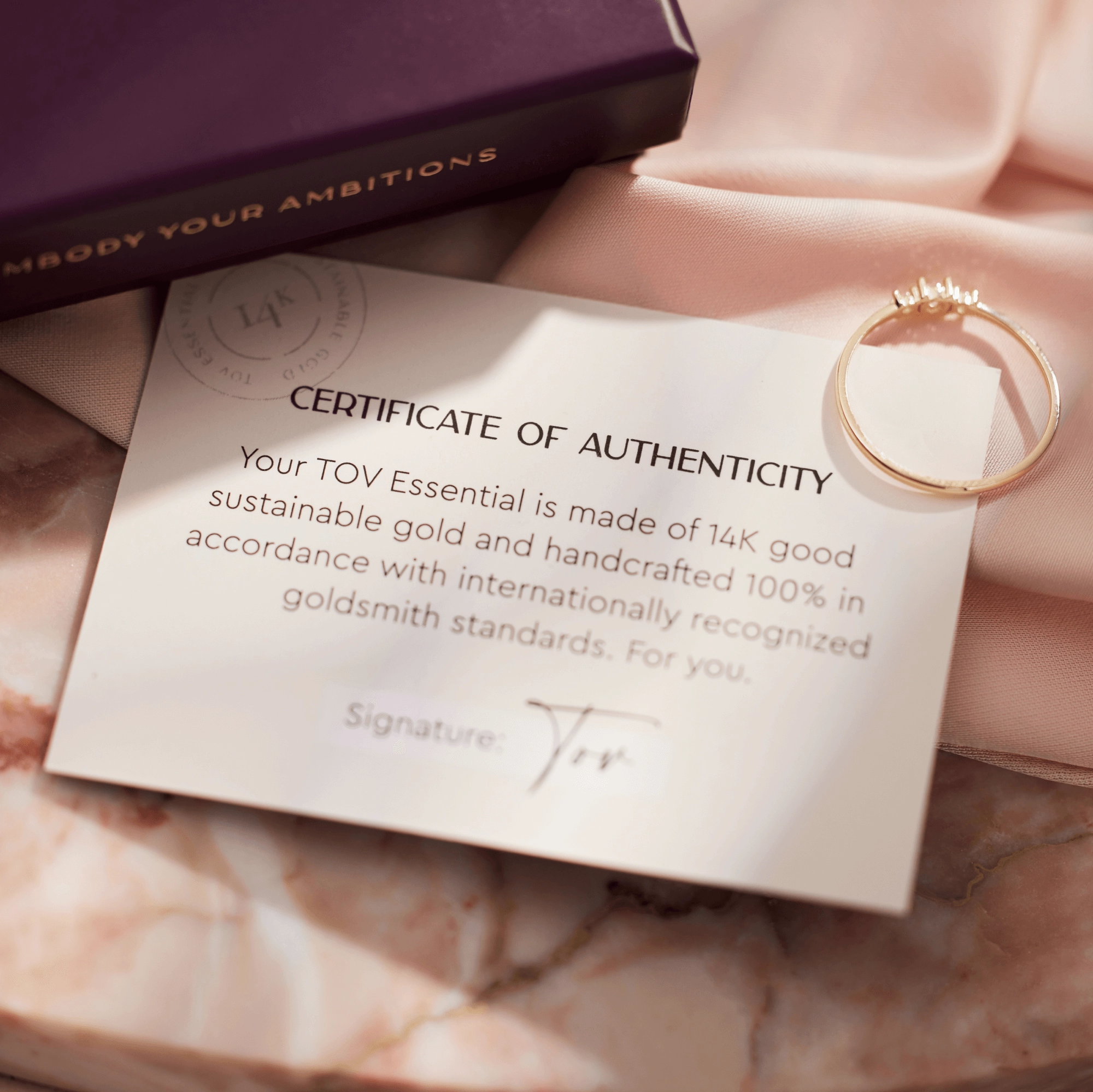 Mini Cubic Zirconia Ring