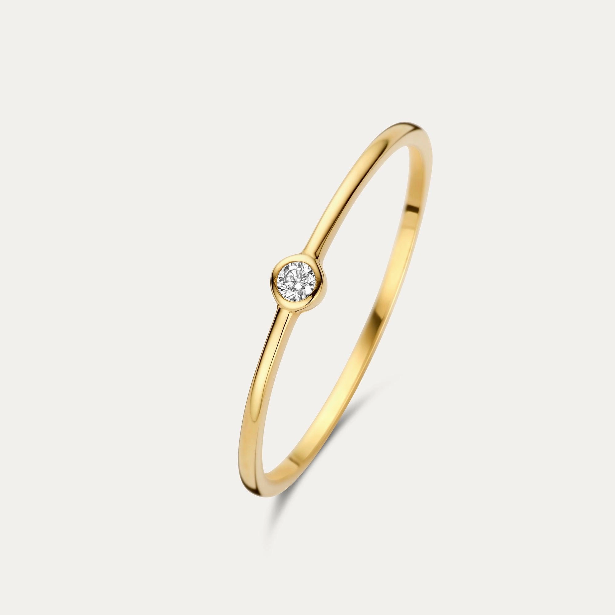 Mini Cubic Zirconia Ring
