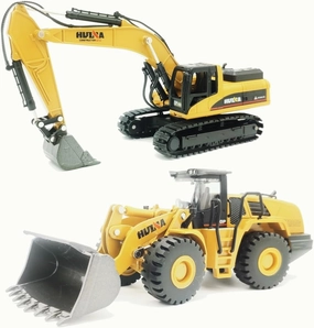 Mini Excavator Toys for Boys Bulldozer Loader Vehicle Perfect for Kids and Collectors More Joyful Playtime Sturdy Metal Construction Die Cast Cars Indoor/Outdoor Play