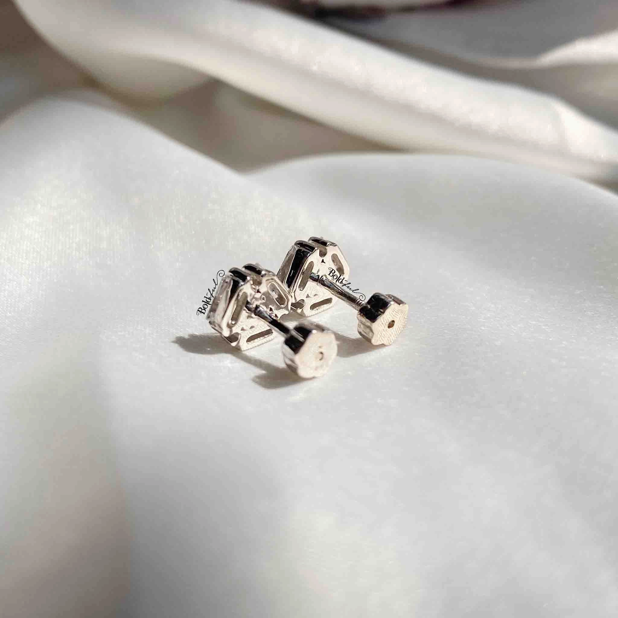 Mini Heart Helix Studs