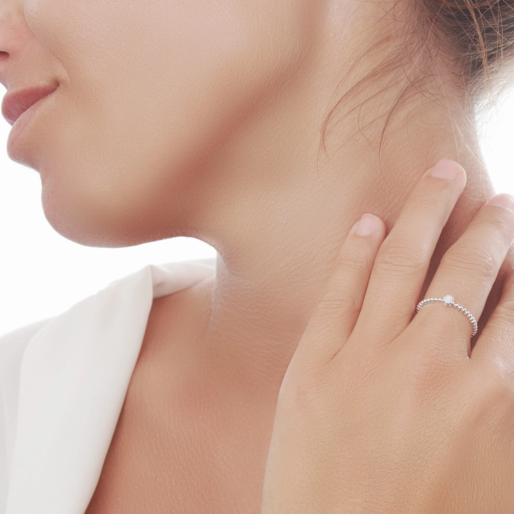 Mini Opal Stack Ring