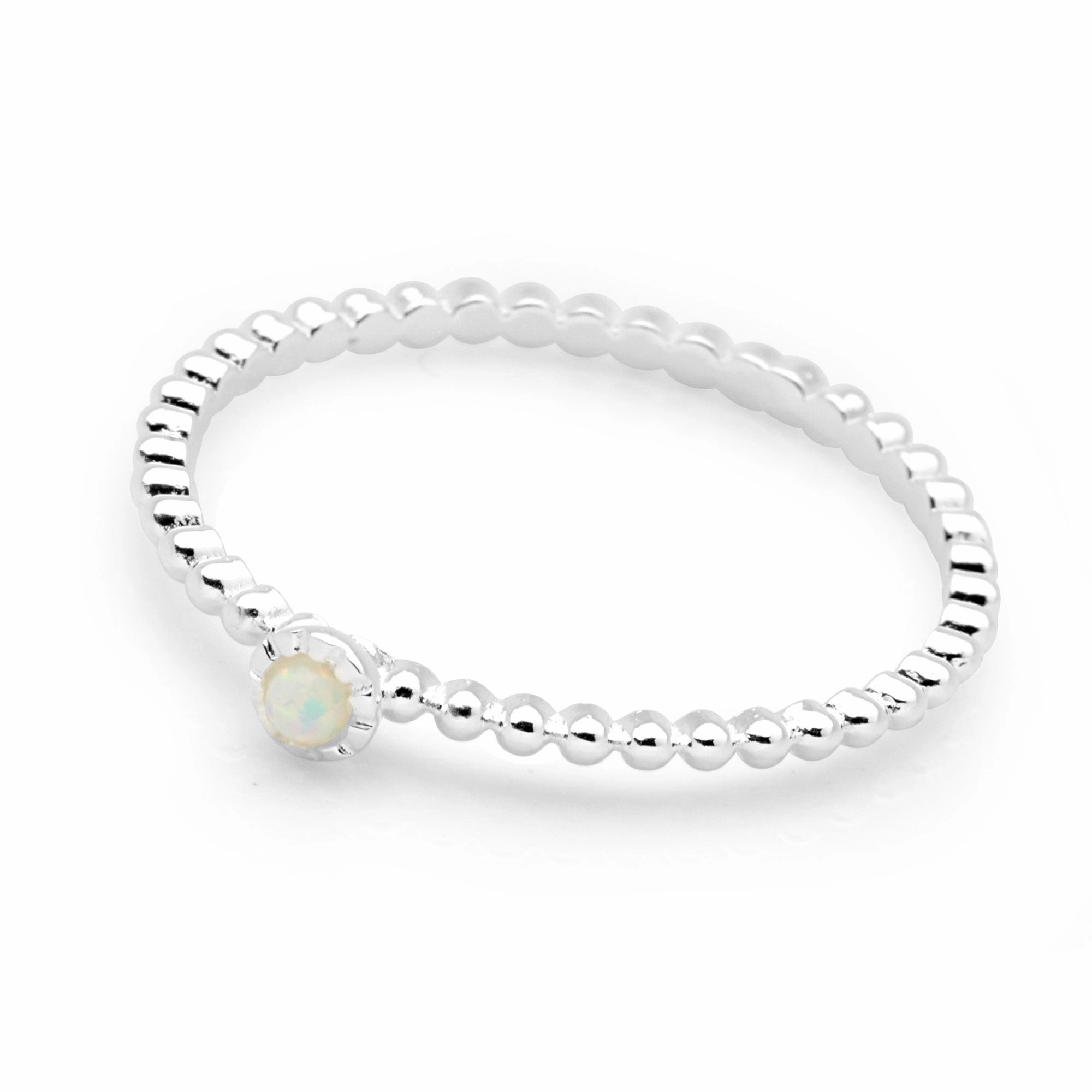 Mini Opal Stack Ring