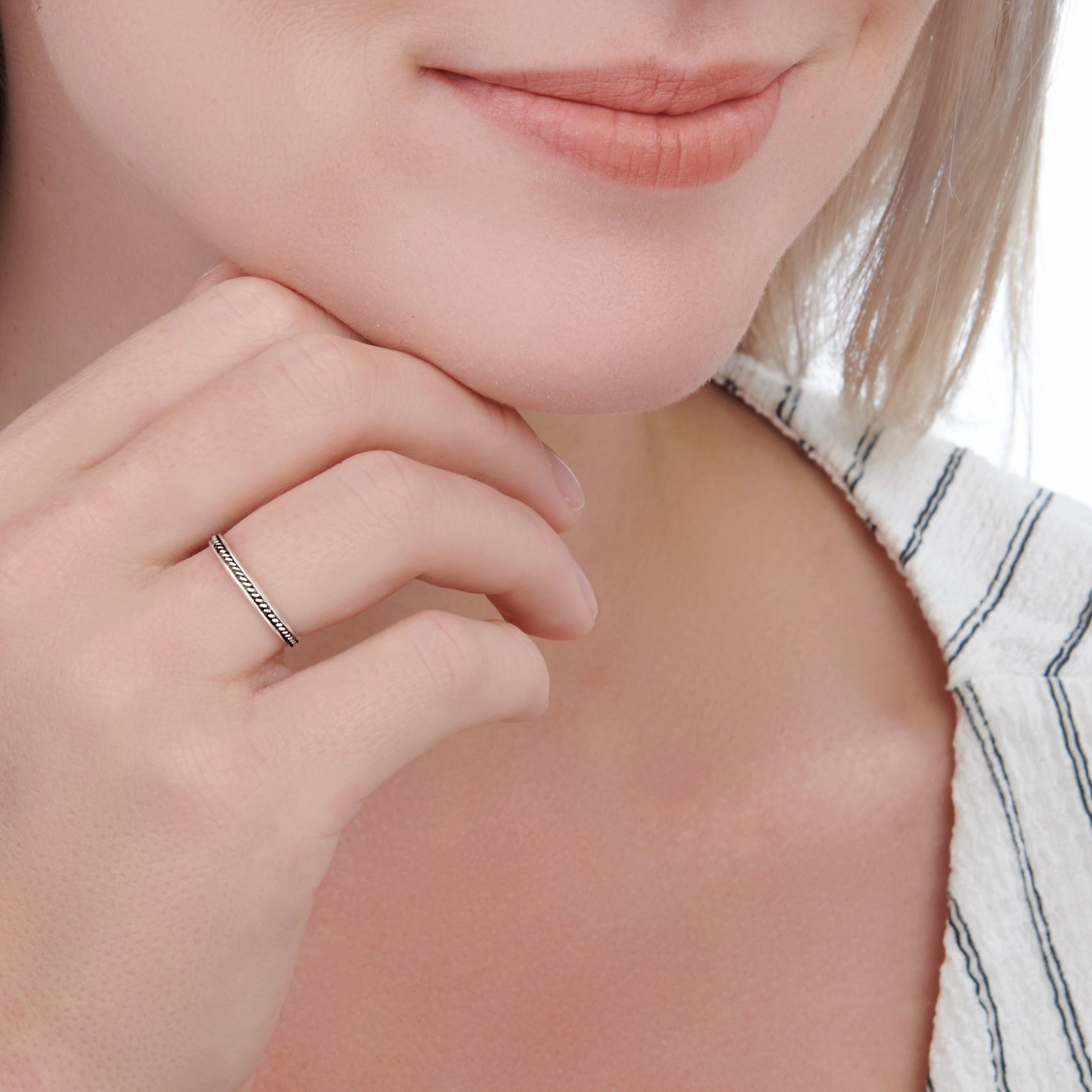 Mini Rope Stack Ring