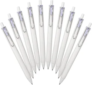 Mitsubishi Pencil Uni-Ball One Gel Ballpoint Pen, 0.5, Butterfly Pea, 10 Pieces, Hako UMNS05.81 10P
