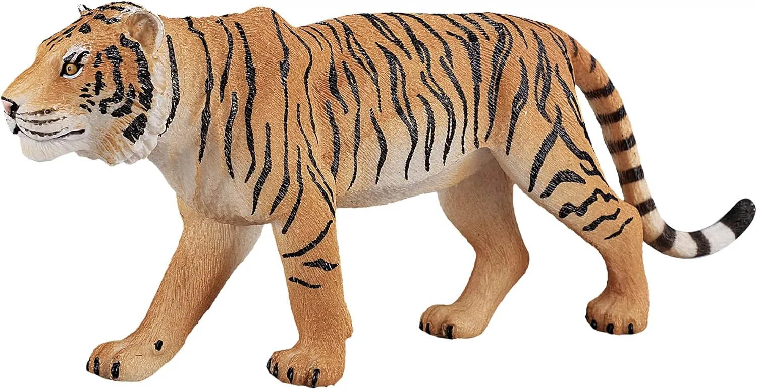 MOJO Bengal Tiger Realistic International Wildlife Hand Painted Toy
