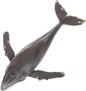 MOJO - Realistic International Wildlife Figurine, Large Hump Back Whale