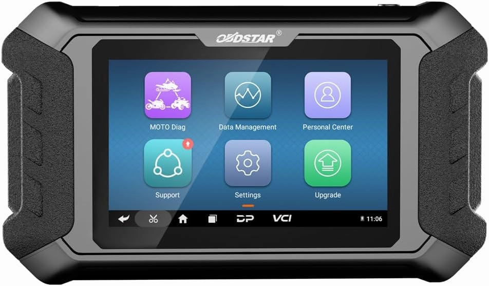 Motorcycle Diagnostic Scan Tool, OBDSTAR iScan for DUCATI All Systems OBD2 Scanner Automotive OBD Code Reader for Engine, ABS, TPMS, Oil Reset, A/F, EOL, Auto Vin with Android11, 5'' Touch Screen 16GB