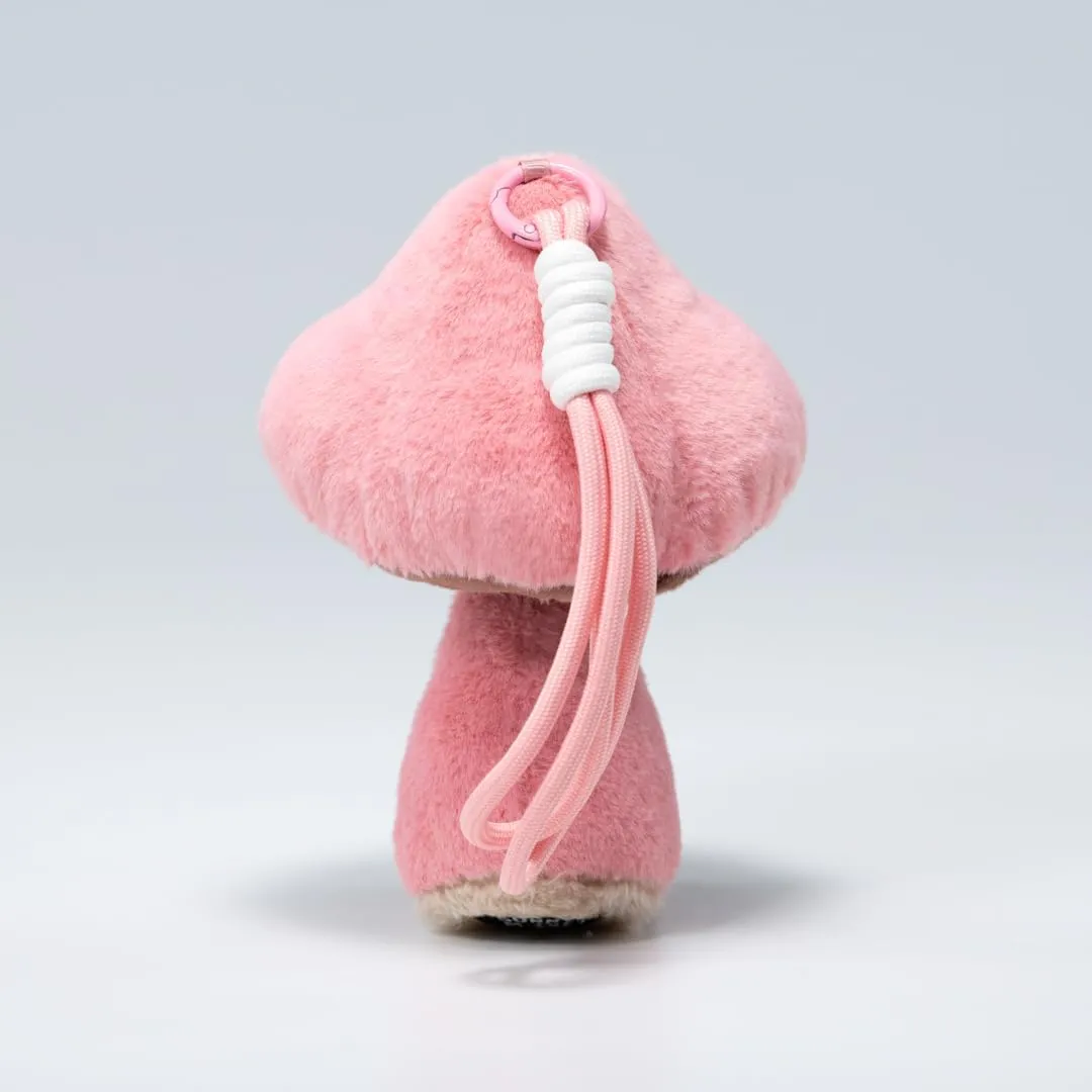 Mushroom Stuffed Toy, 8 inches Tall, 4 Colours, Classic Gifts for Children and Adults (B)