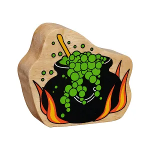 Natural Green & Black Cauldron
