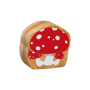 Natural Red & White Toadstool