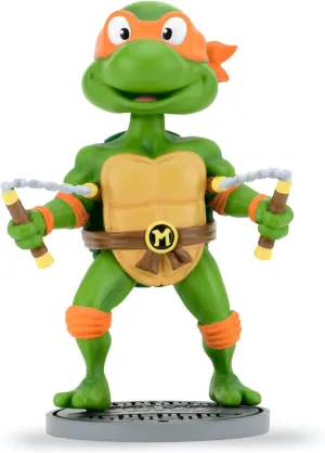 NECA Teenage Mutant Ninja Turtles (Classic) Head Knocker Michelangelo Toy Figure