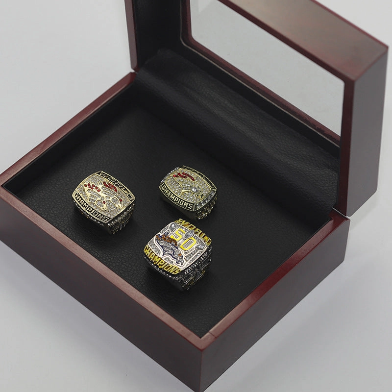 NFL Denver Broncos championship rings set of 3