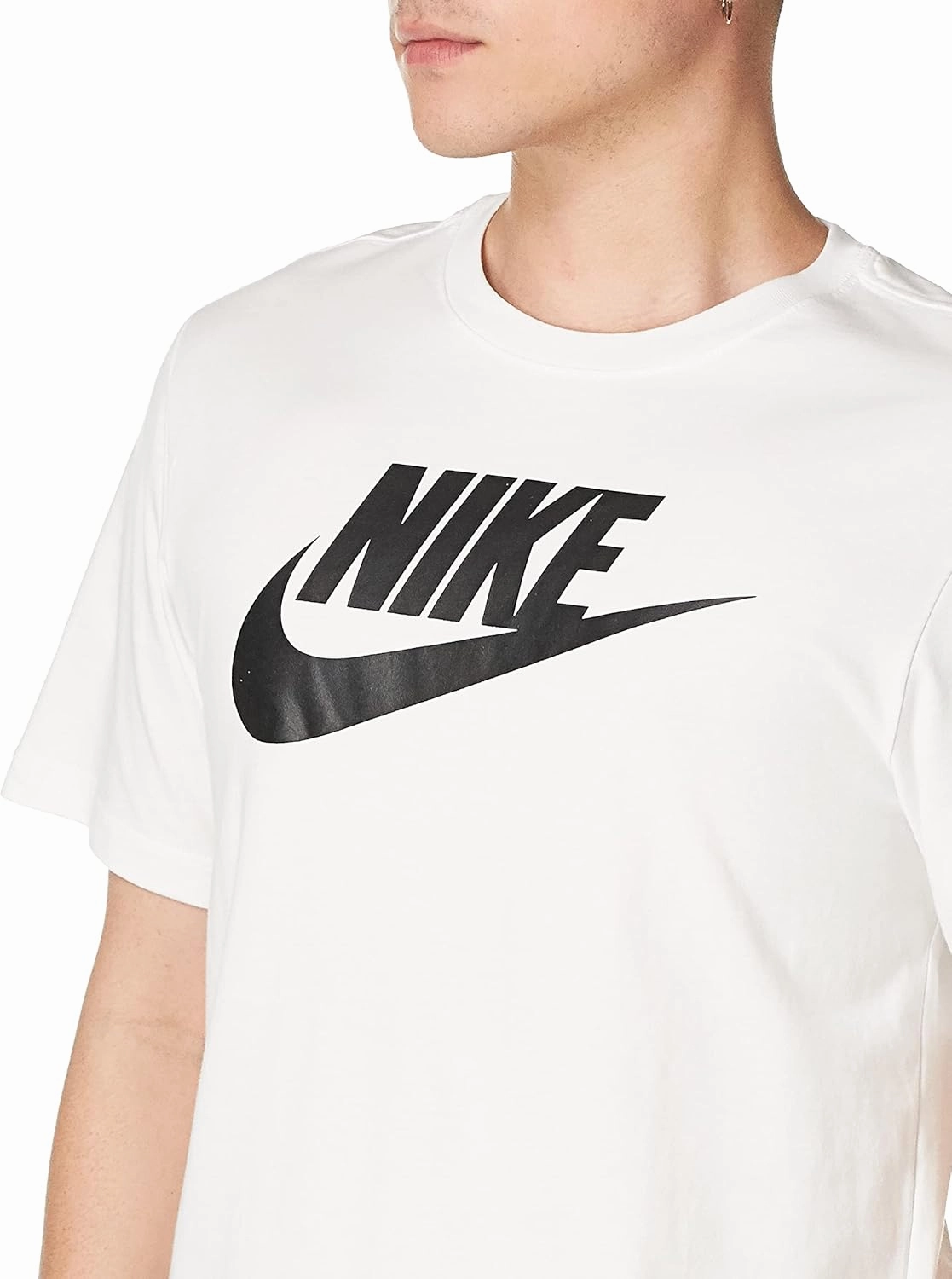 Nike Mens ICON Futura TEE (White, AR5004-101)