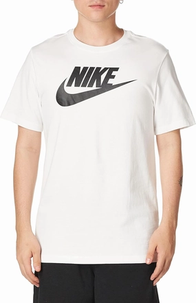 Nike Mens ICON Futura TEE (White, AR5004-101)