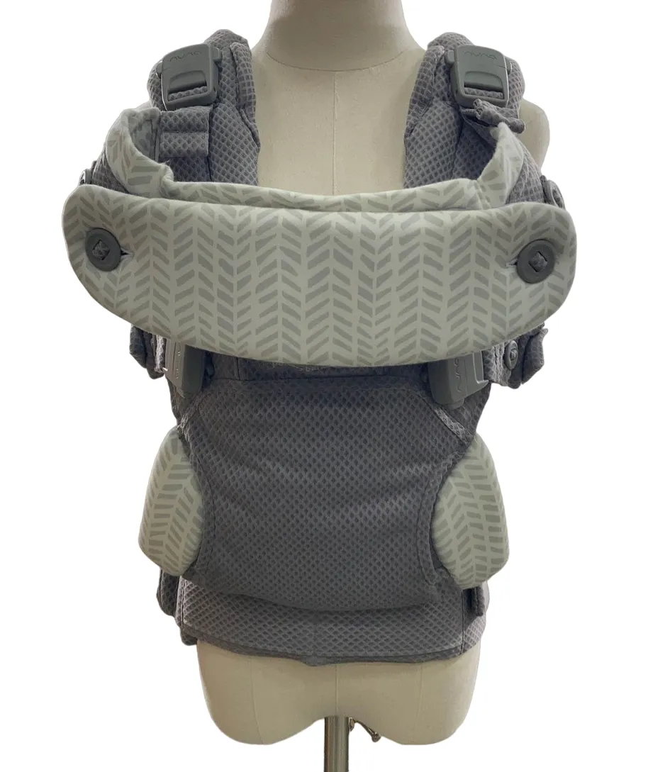 Nuna Cudl Baby Carrier, Broken Arrow Gray