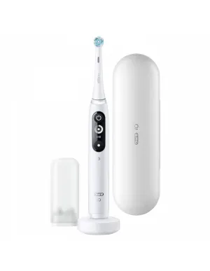 Oral-B Electric toothbrush iO Series 7N Rechargeable, For adults, Number of brush heads included 1, Number of teeth brushing modes 5, White Alabaster