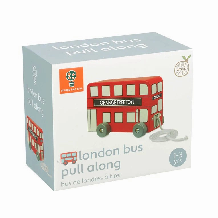 ORANGE TREE TOYS London Bus Pull Along
