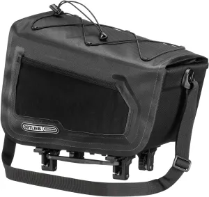 Ortlieb E-Bike Bag - E-Trunk, 10L, Black, Solid, 32x32x20cm, 980g, 3 Compartments, Compatible with Bicycles