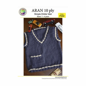P202 Simple Childs Vest