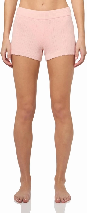 P.J. Salvage Women's Loungewear Sweetheart Pointelle Short