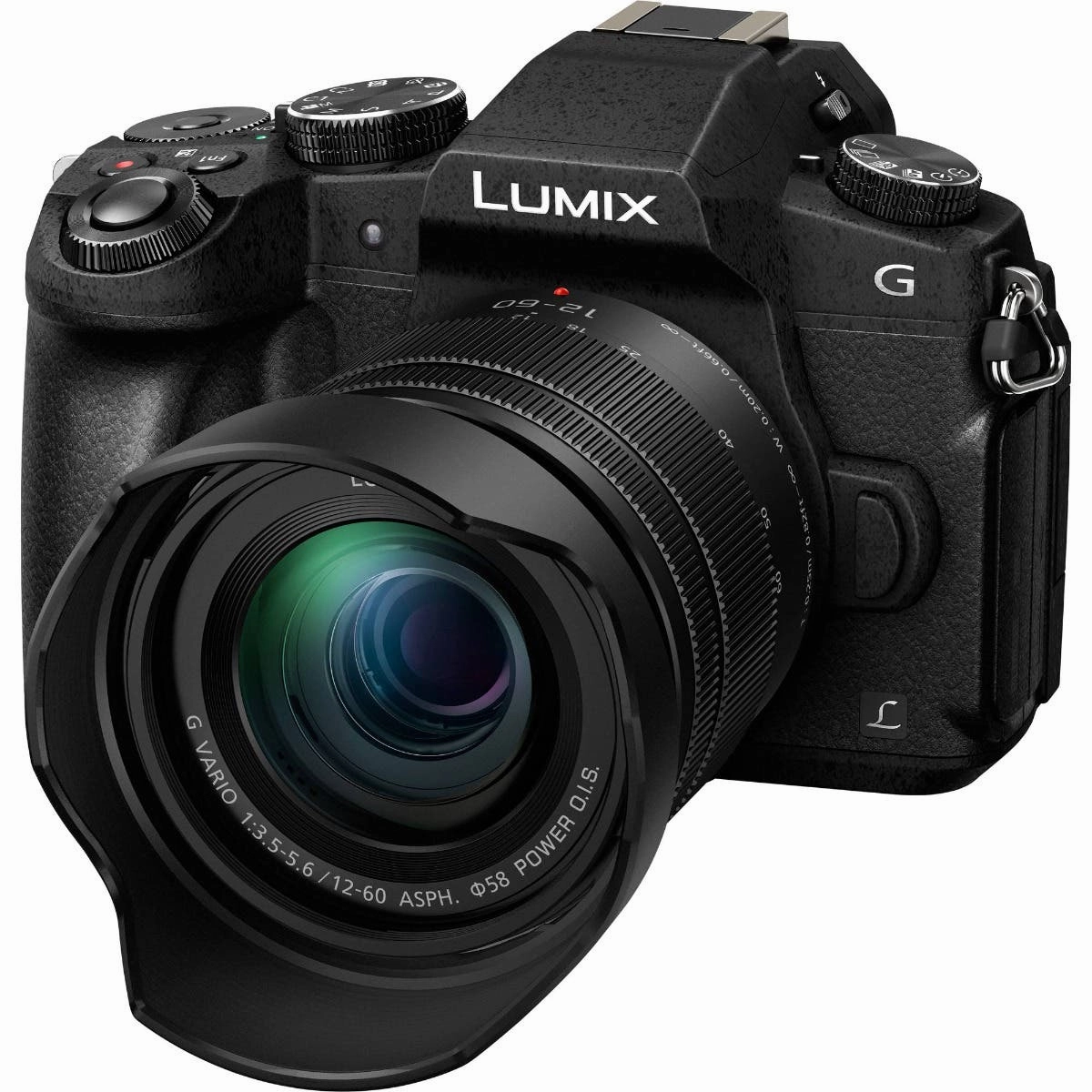 Panasonic LUMIX G90 Mirrorless Camera Black with G 12-60mm  f/3.5-5.6 ASPH Lens