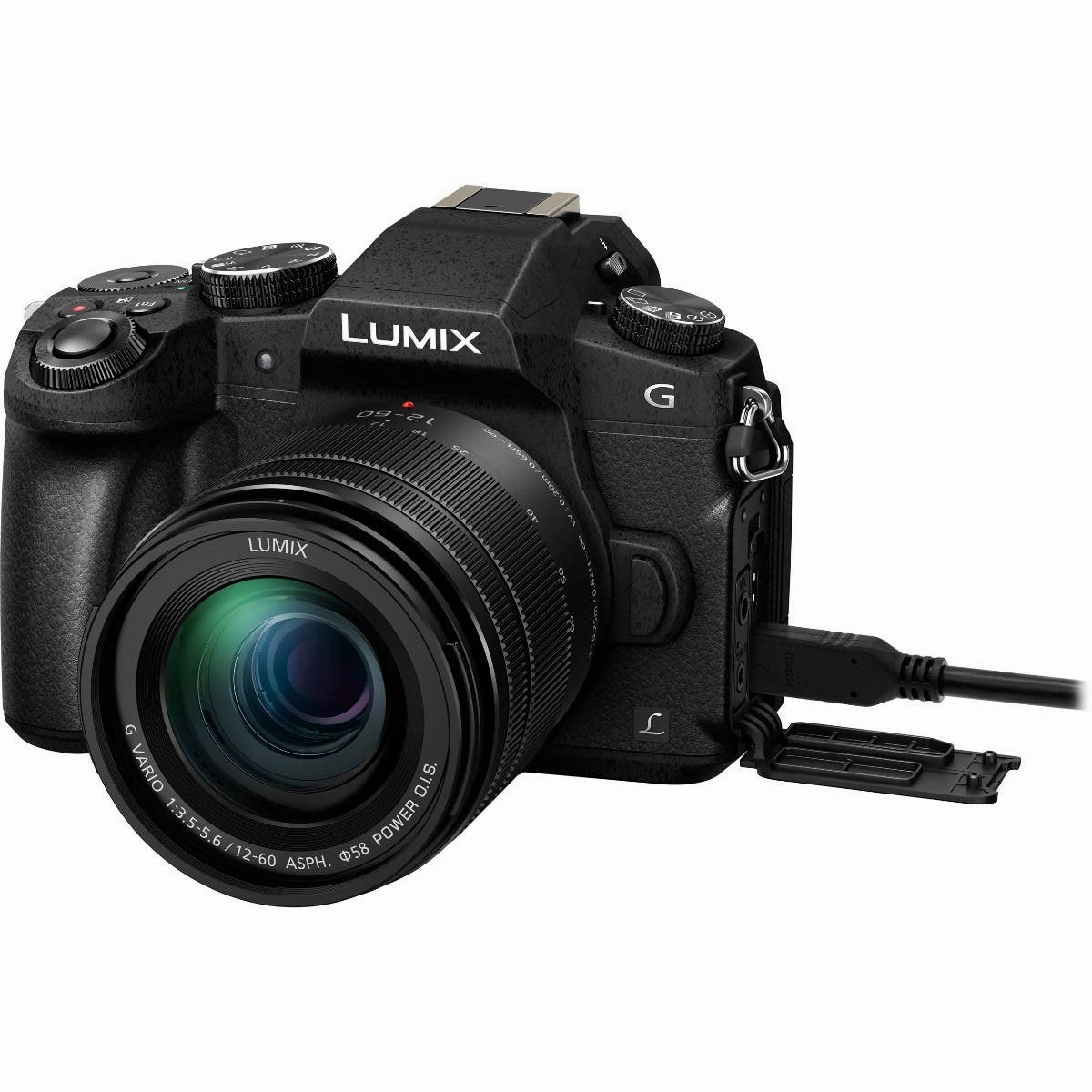 Panasonic LUMIX G90 Mirrorless Camera Black with G 12-60mm  f/3.5-5.6 ASPH Lens