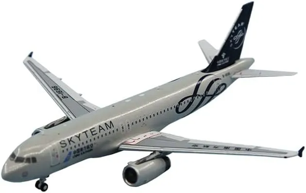 PandaModel China Southern Airline SkyTeam Airbus A320 B-1696 1/400 DIECAST Aircraft Pre-Built Model