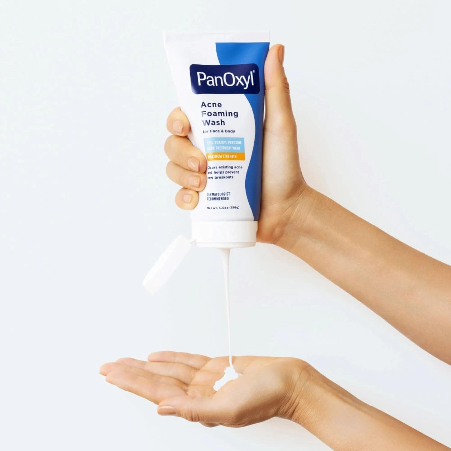 PanOxyl Acne Foaming Wash, 10% Benzoyl Peroxide 5.5 Ounce (Value Pack of 6)