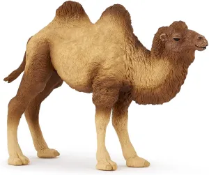 Papo - BACTRIAN CAMEL - Hand painted realistic figurine - 3 years old - Educational toy of wild animals - Wild Life, two humps, faithful details - 11.8 cm - Gift idea - desert animal figurine