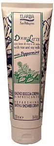 Perlier Elariia Double Latte Bath & Shower Cream with Peppermint 8.4 Fl.Oz. from Italy