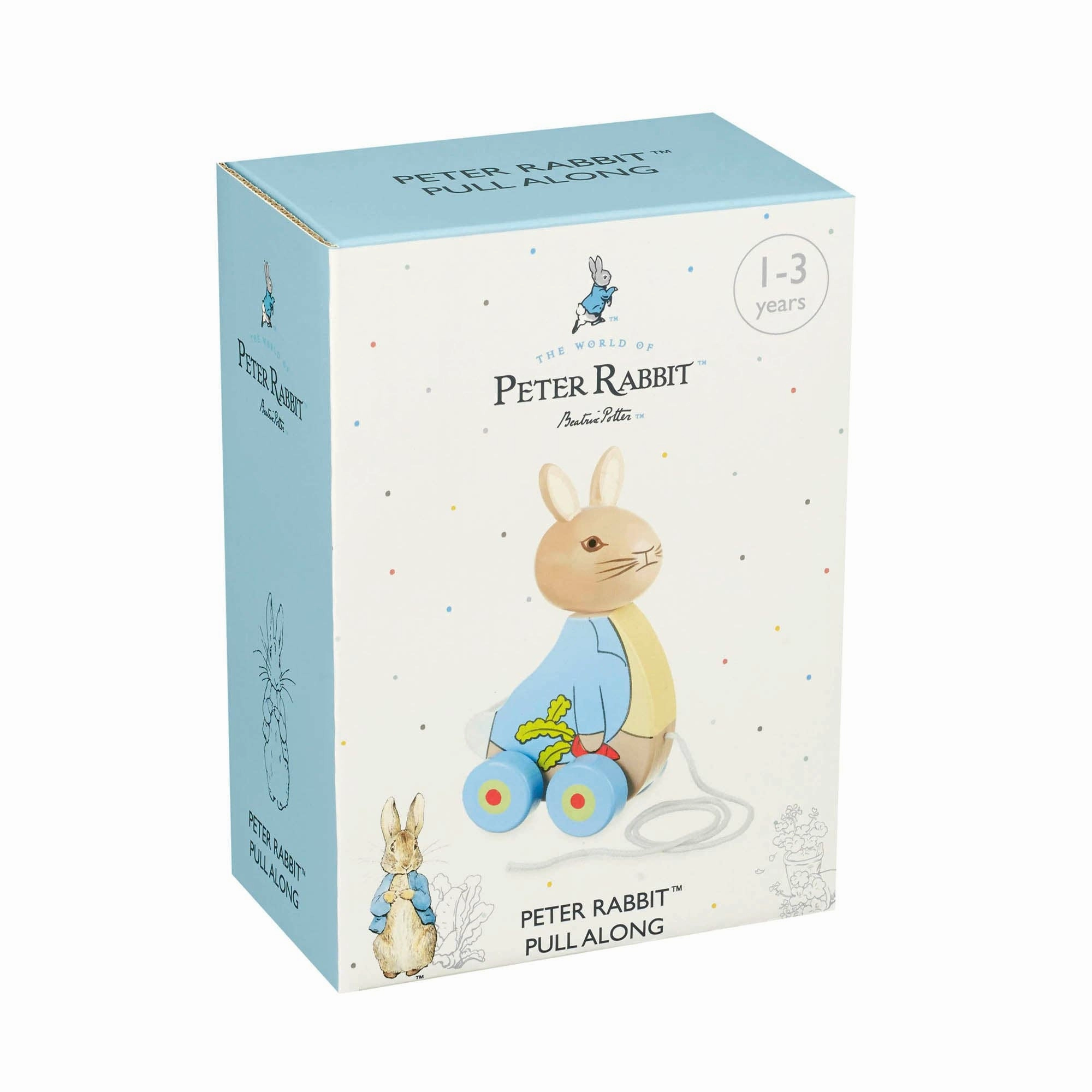 Peter Rabbit Wooden Pull Along