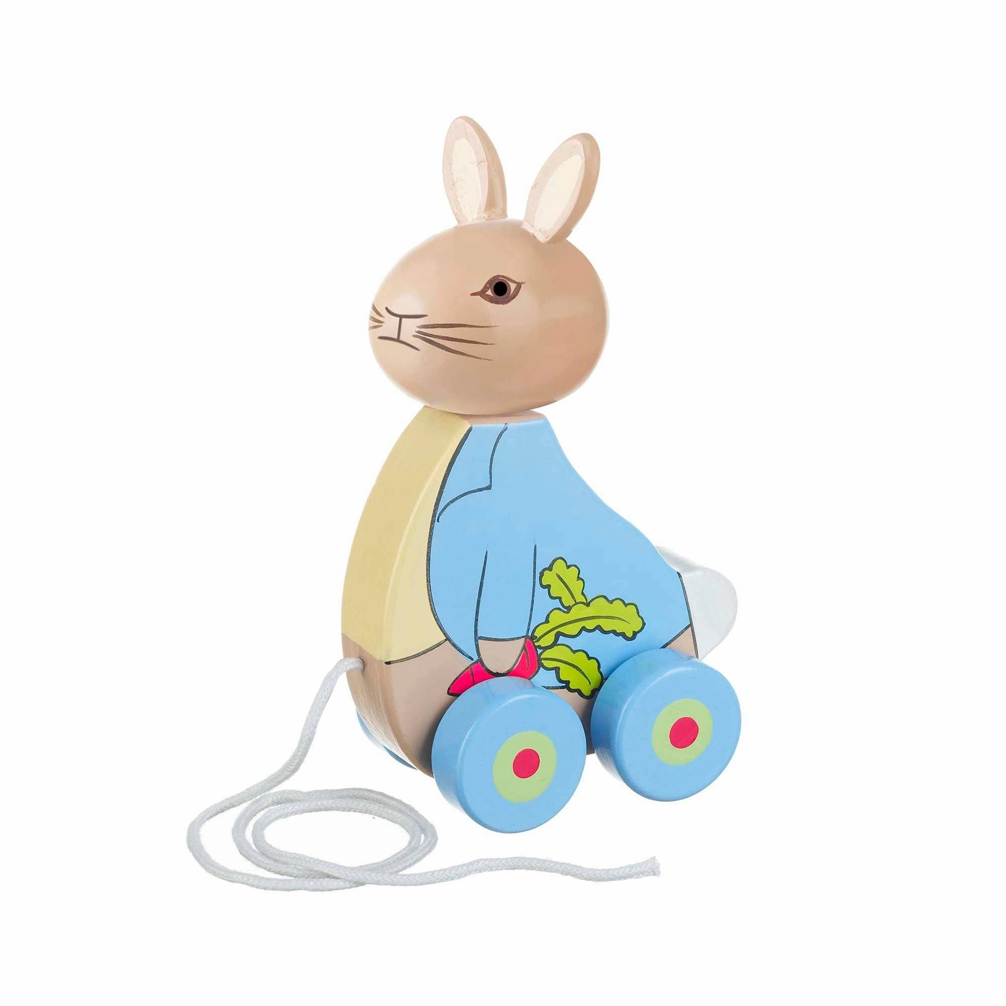 Peter Rabbit Wooden Pull Along