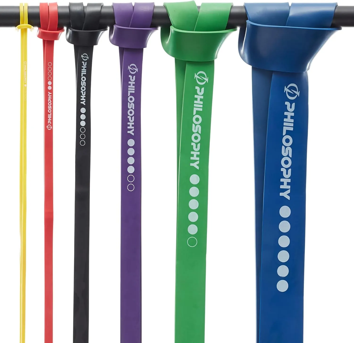 Philosophy Gym Pull Up Assist Band - Resistance Power Loop Exercise Band