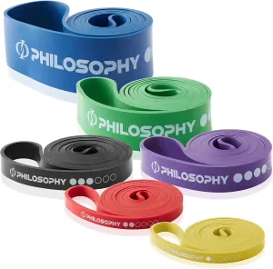 Philosophy Gym Pull Up Assist Band - Resistance Power Loop Exercise Band
