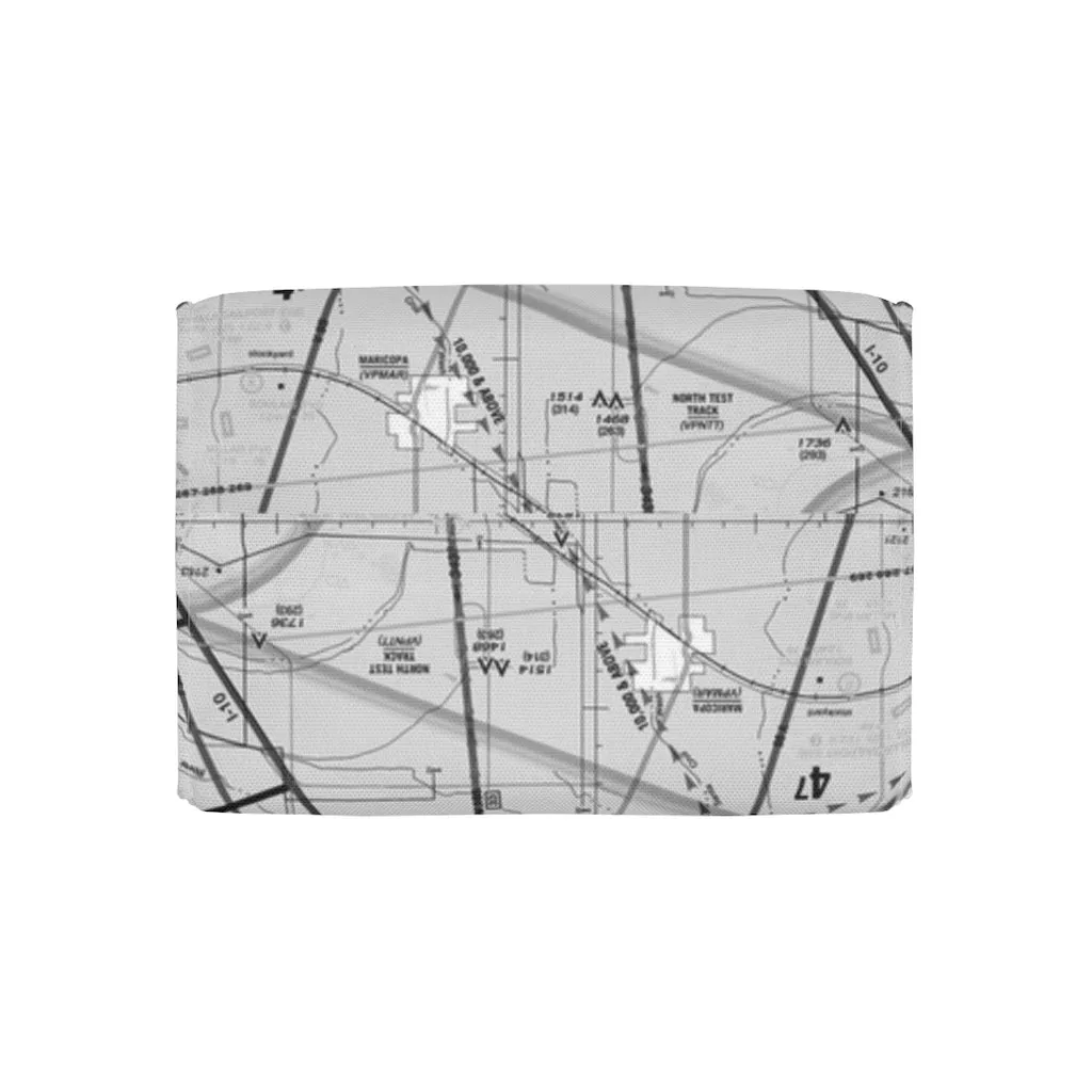 Phoenix TAC Chart lunch bag (b&w)