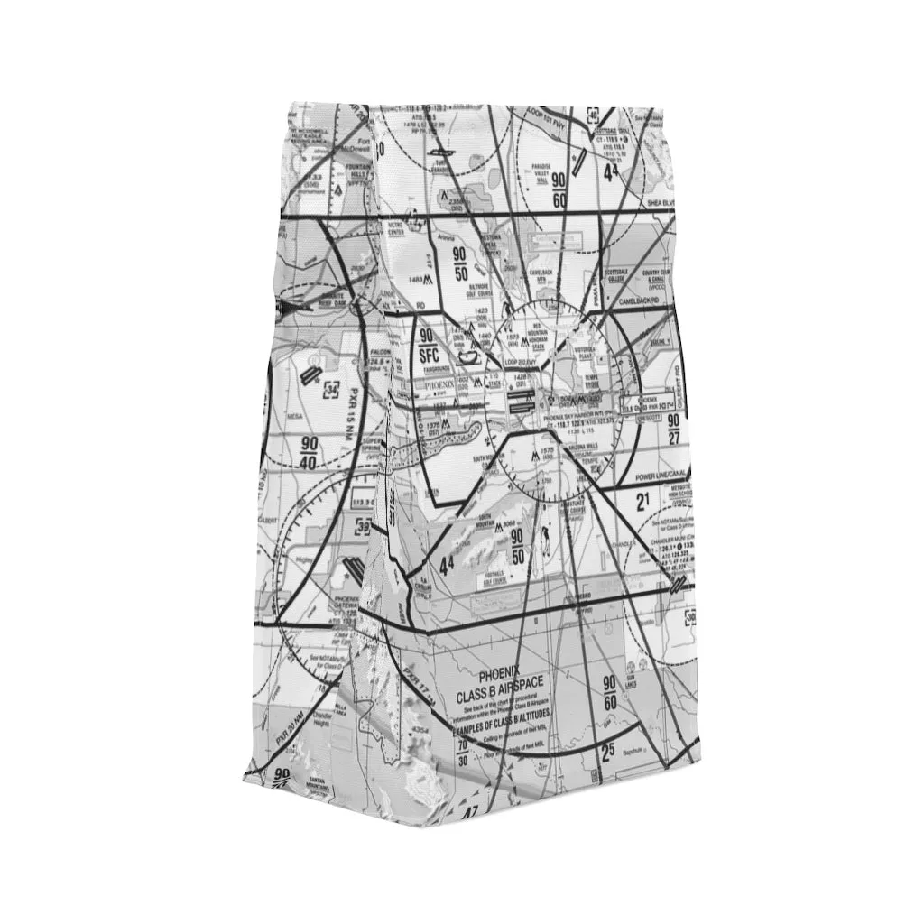 Phoenix TAC Chart lunch bag (b&w)