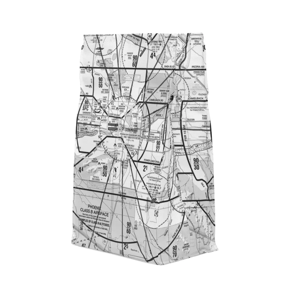 Phoenix TAC Chart lunch bag (b&w)