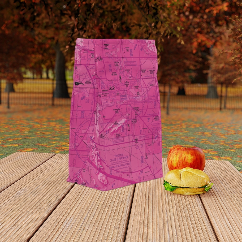 Phoenix TAC Chart lunch bag (pink)