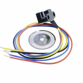 Photoelectric Speed Sensor Encoder Code Disc Disk Wheel for Freescale Smart Car 5V Lasezr Cutting Quadrature Signal Output New 2025 High Reliable Electronic Component