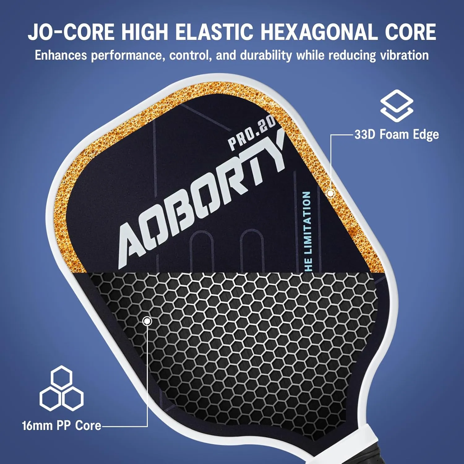 Pickleball Paddles 4 Pack - USAPA Light Graphite Premium Rackets Fiber Face & Polymer Honeycomb Core Pickleball Set with 6 Outdoor Indoor Balls Including Portable Carry Bag