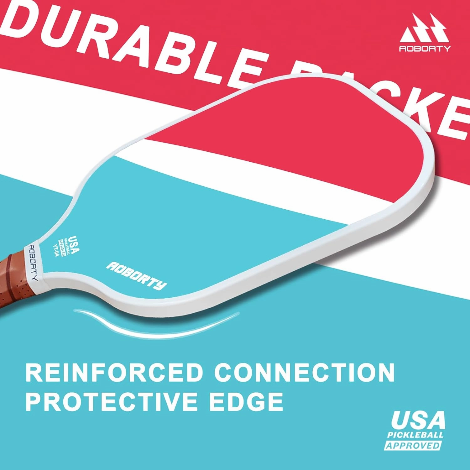 Pickleball Paddles 4 Pack - USAPA Light Graphite Premium Rackets Fiber Face & Polymer Honeycomb Core Pickleball Set with 6 Outdoor Indoor Balls Including Portable Carry Bag