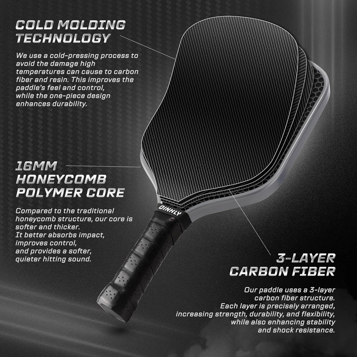 Pickleball Paddles Set of 2/4- USAPA Approved Graphite/Fiberglass Pickleball Racket, 2 Pickleball Rackets, 4 Balls and 1 Portable Carry Bag, Aesthetic Pickle Ball Set for Men Women Beginners