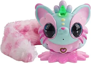 Pixie Belles - Interactive Enchanted Animal Toy, Aurora (Turquoise)