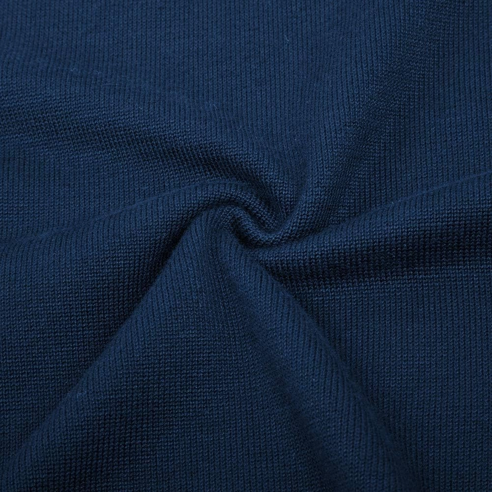 PJ PAUL JONES Mens V-Neck Knitted Sweater Vest Solid Plain Sleeveless Pullover Knitwear