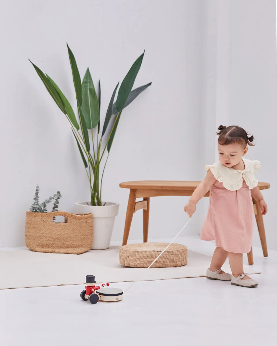PlanToys Pull Along Musical Drummer