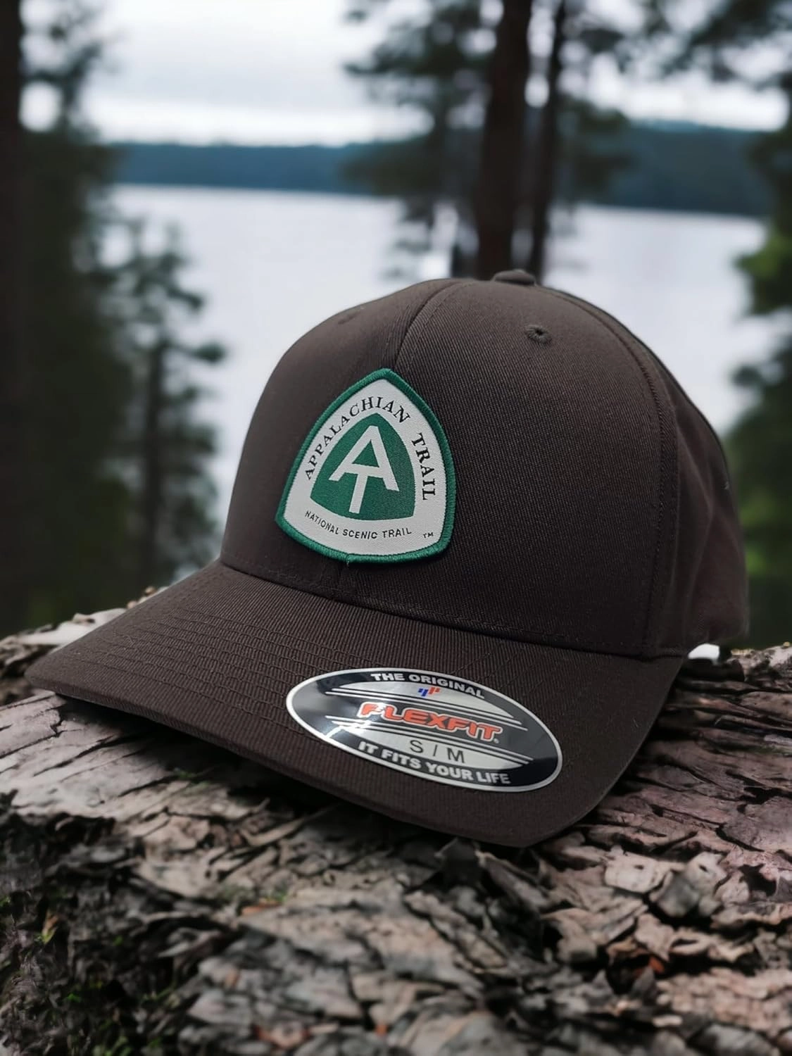 PNW Wonderland Apparel Appalachian Trail Flexfit Mens & Womens Hats with Appalachian Trail Woven Patch