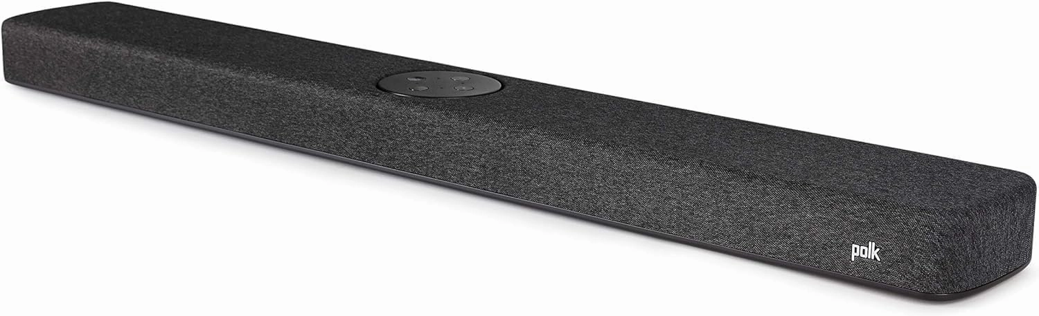 Polk React-SOUNDBAR React Home Theater Soundbar with Built-in Assistant with an Additional 1 Year Extended Amber Protection (2021)