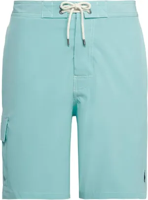 POLO RALPH LAUREN Men's 8.5-Inch Kailua Classic Fit Swim Trunk (Small, Hammond Blue)